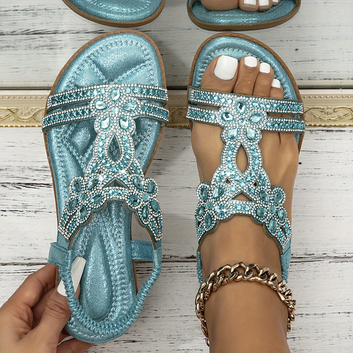 Faye Collection | Women's Sandals with Arch Support & Bohemian Style | Comfortable Footwear for Everyday Elegance