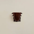 Gemma Glass Wall Sconce Lighting with Metal Backplate | Elegant LED Wall Lights for Cozy Ambience