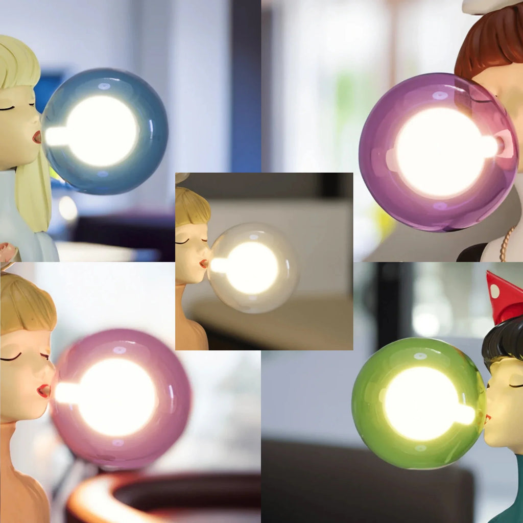 Glass Bubble Accessory Replacement Shade For Bubble Girls Lamp