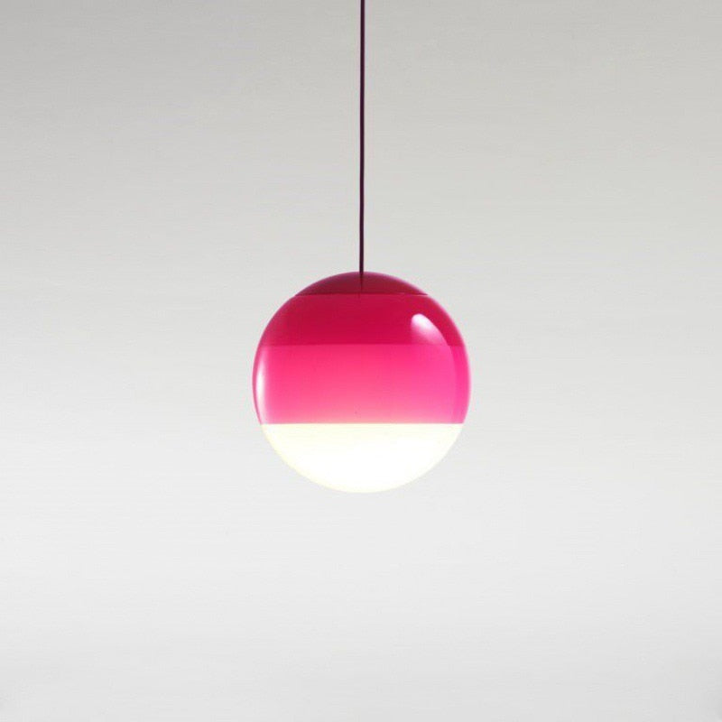Gradient Glass Pendant Light with Dual Color Temperatures | Stylish Kitchen Pendant Lighting for Versatile Illumination