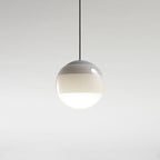 Gradient Glass Pendant Light with Dual Color Temperatures | Stylish Kitchen Pendant Lighting for Versatile Illumination