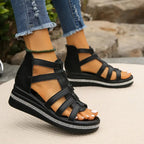 Hannah Comfort | Women's Sandals with Rhinestone Accents | Stylish Support for All-Day Wear