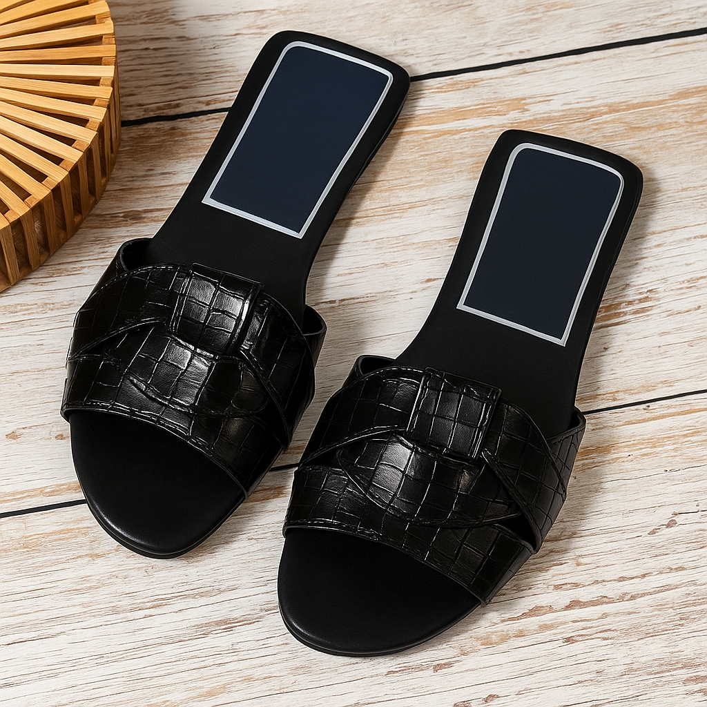 Harper Collection | Women's Slides with Plush Cushioning | Effortless Comfort for Everyday Style
