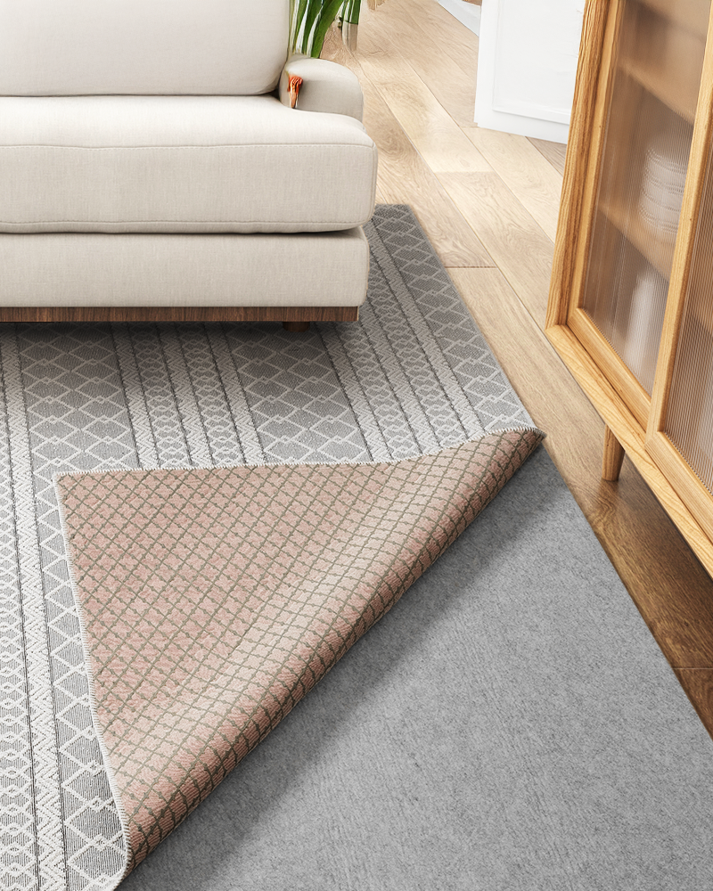 Home Comfort | Non-Slip Rug Pad Gripper with Anti-Skid Backing | Durable Protection for Hardwood Floors