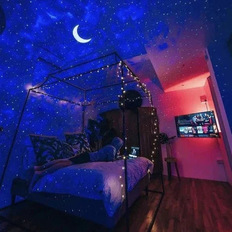 Galaxy Projector LED Star Light With Bluetooth Speaker