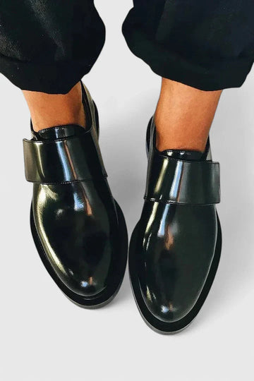 Ivareen | Orthopedic Shoes with Stylish Mirror Effect & Comfortable Sole | Support for All-Day Wear