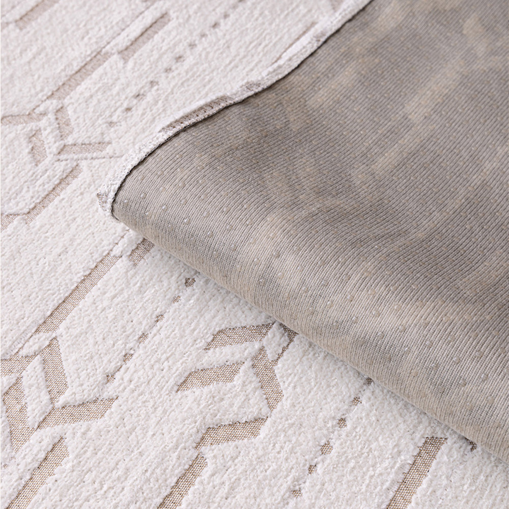 Nordic Arrow Chenille Non Slip Couch Cover for Modern Homes