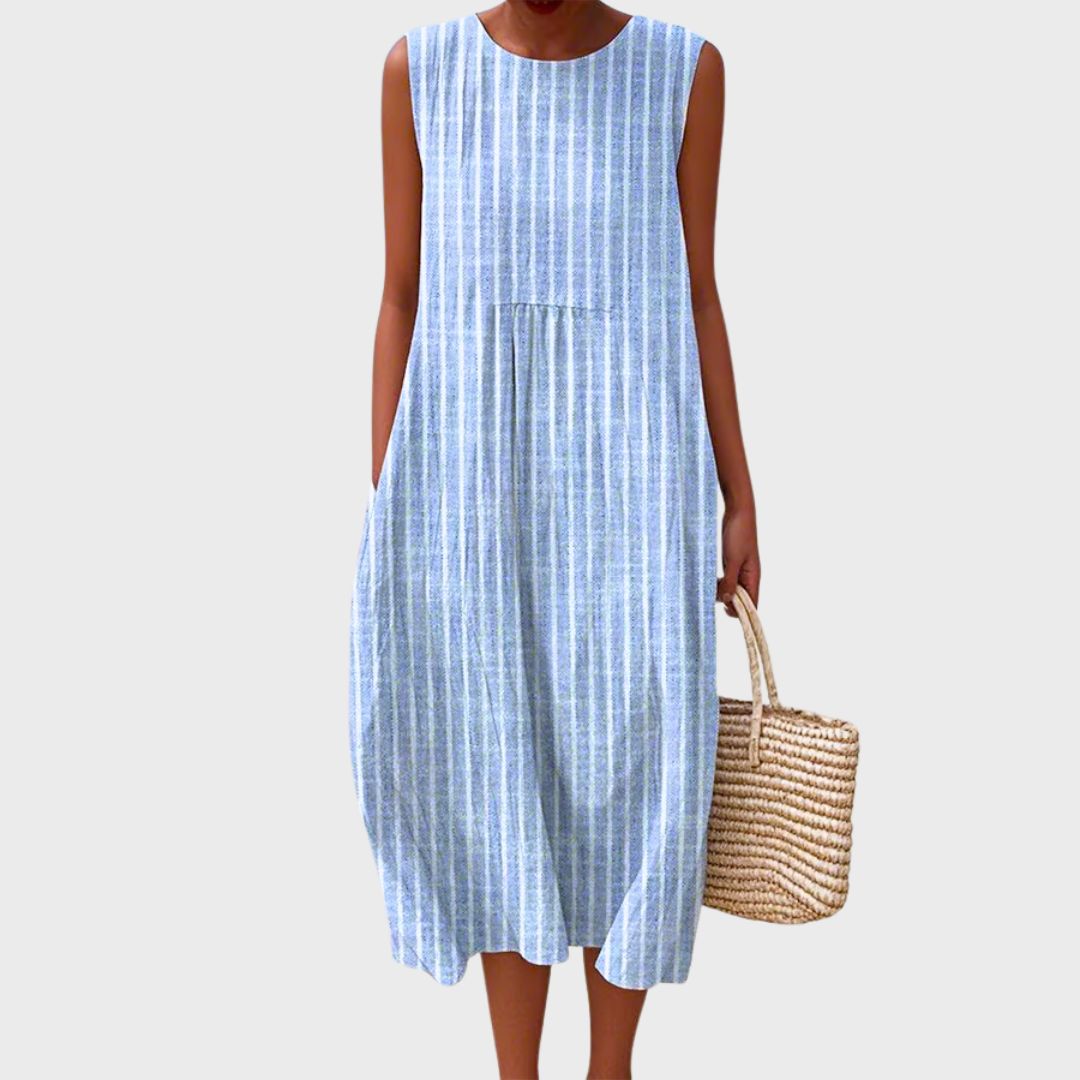 Larsson Collection | Women's Dress with Flattering Silhouette | Versatile Knee-Length Design for Effortless Style
