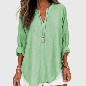 Lenara | Women's Shirt with Breathable Fabric | Flowy Design for Summer Comfort