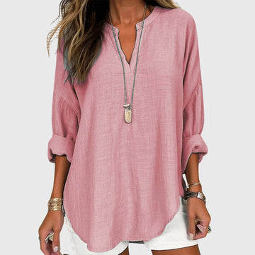 Lenara | Women's Shirt with Breathable Fabric | Flowy Design for Summer Comfort