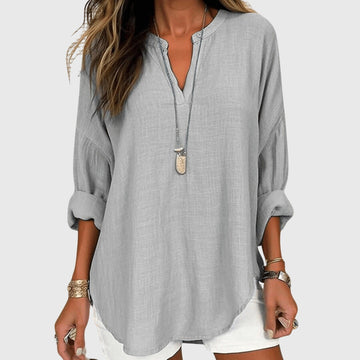 Lenara | Women's Shirt with Breathable Fabric | Flowy Design for Summer Comfort