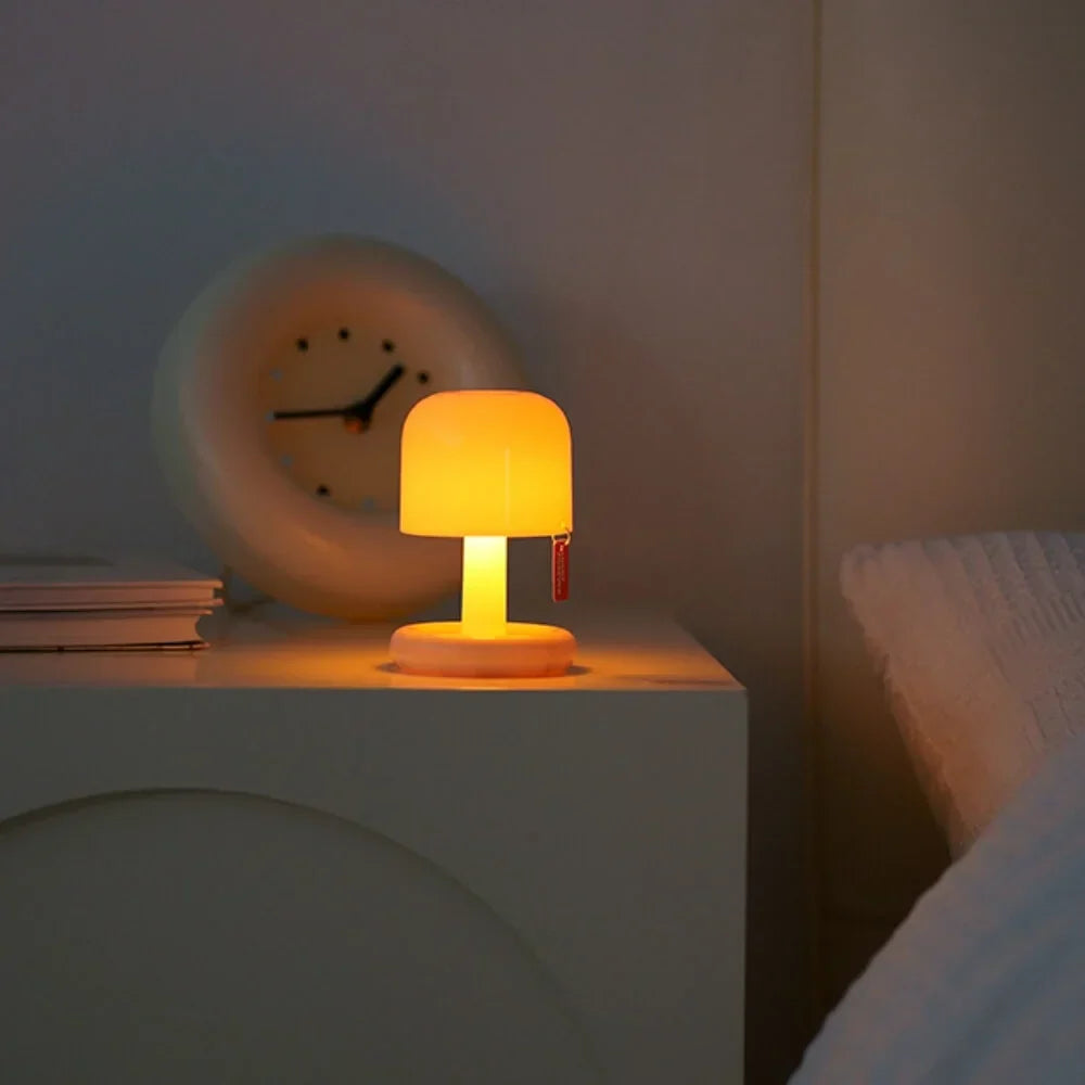 Luminara | Compact Elegant USB Rechargeable Table Lamp for Indoor Use