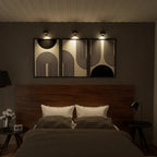Lumora | Cordless Wall Lamp with 360° Rotation & Dimmable LED Light | Rechargeable Design for Versatile Home Lighting