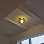 Lumora | Flush Mount Ceiling Light with 2-in-1 Mounting | Elegant Nordic Design for Versatile Illumination