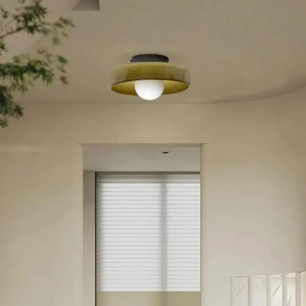 Lumora | Flush Mount Ceiling Light with 2-in-1 Mounting | Elegant Nordic Design for Versatile Illumination