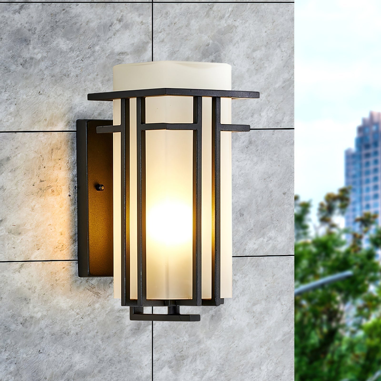 Lumora | Outdoor Wall Light with IP65 Weather Resistance | Premium Iron Frame for All-Weather Durability