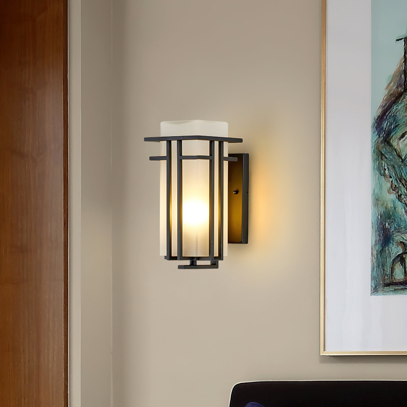Lumora | Outdoor Wall Light with IP65 Weather Resistance | Premium Iron Frame for All-Weather Durability