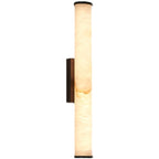 LuxRoyale | Wall Sconce Light with Spanish Marble & Copper Accents | Elegant Wall Lamp for Cozy Ambiance