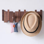 Luxora | Wall Mounted Coat Rack Stand with Magnetic Hooks | Stylish Entryway Organizer for Space-Saving Functionality