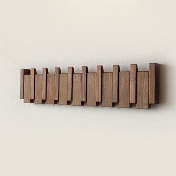 Luxora | Wall Mounted Coat Rack Stand with Magnetic Hooks | Stylish Entryway Organizer for Space-Saving Functionality