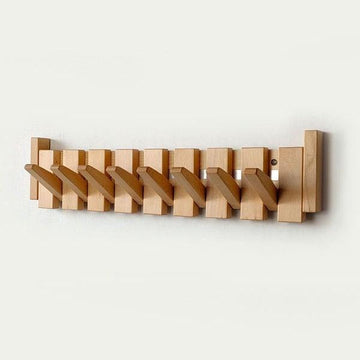 Luxora | Wall Mounted Coat Rack Stand with Magnetic Hooks | Stylish Entryway Organizer for Space-Saving Functionality