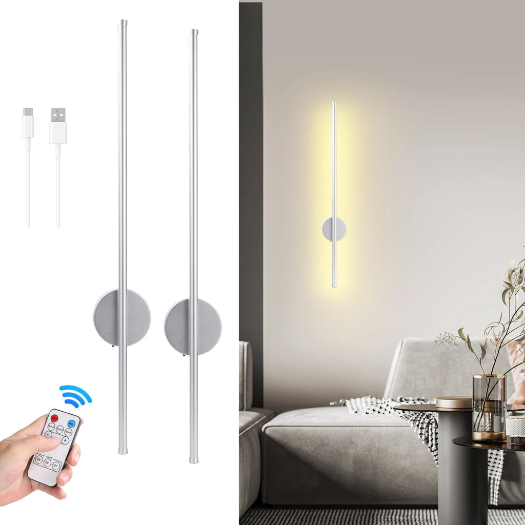 Magnetic LED Wall Lamp | Adjustable Color Temperature Sconce Light | Versatile Lighting Solution for Any Space