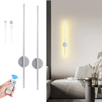 Magnetic LED Wall Lamp | Adjustable Color Temperature Sconce Light | Versatile Lighting Solution for Any Space
