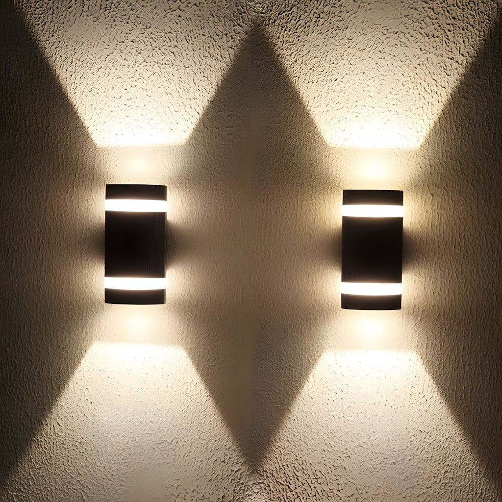 Matte Aluminum Outdoor Wall Light with IP65 Weather Protection | Durable Exterior Wall Lantern for Versatile Outdoor Lighting