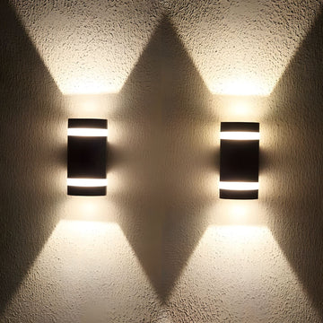 Matte Aluminum Outdoor Wall Light with IP65 Weather Protection | Durable Exterior Wall Lantern for Versatile Outdoor Lighting
