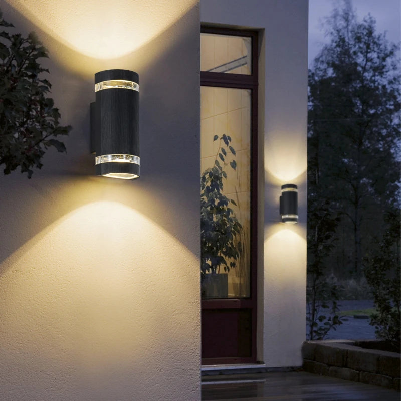 Matte Aluminum Outdoor Wall Light with IP65 Weather Protection | Durable Exterior Wall Lantern for Versatile Outdoor Lighting