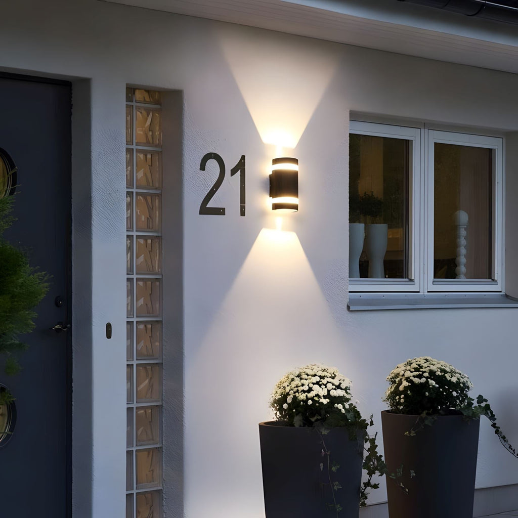 Matte Aluminum Outdoor Wall Light with IP65 Weather Protection | Durable Exterior Wall Lantern for Versatile Outdoor Lighting