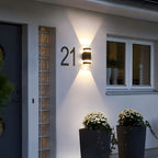 Matte Aluminum Outdoor Wall Light with IP65 Weather Protection | Durable Exterior Wall Lantern for Versatile Outdoor Lighting