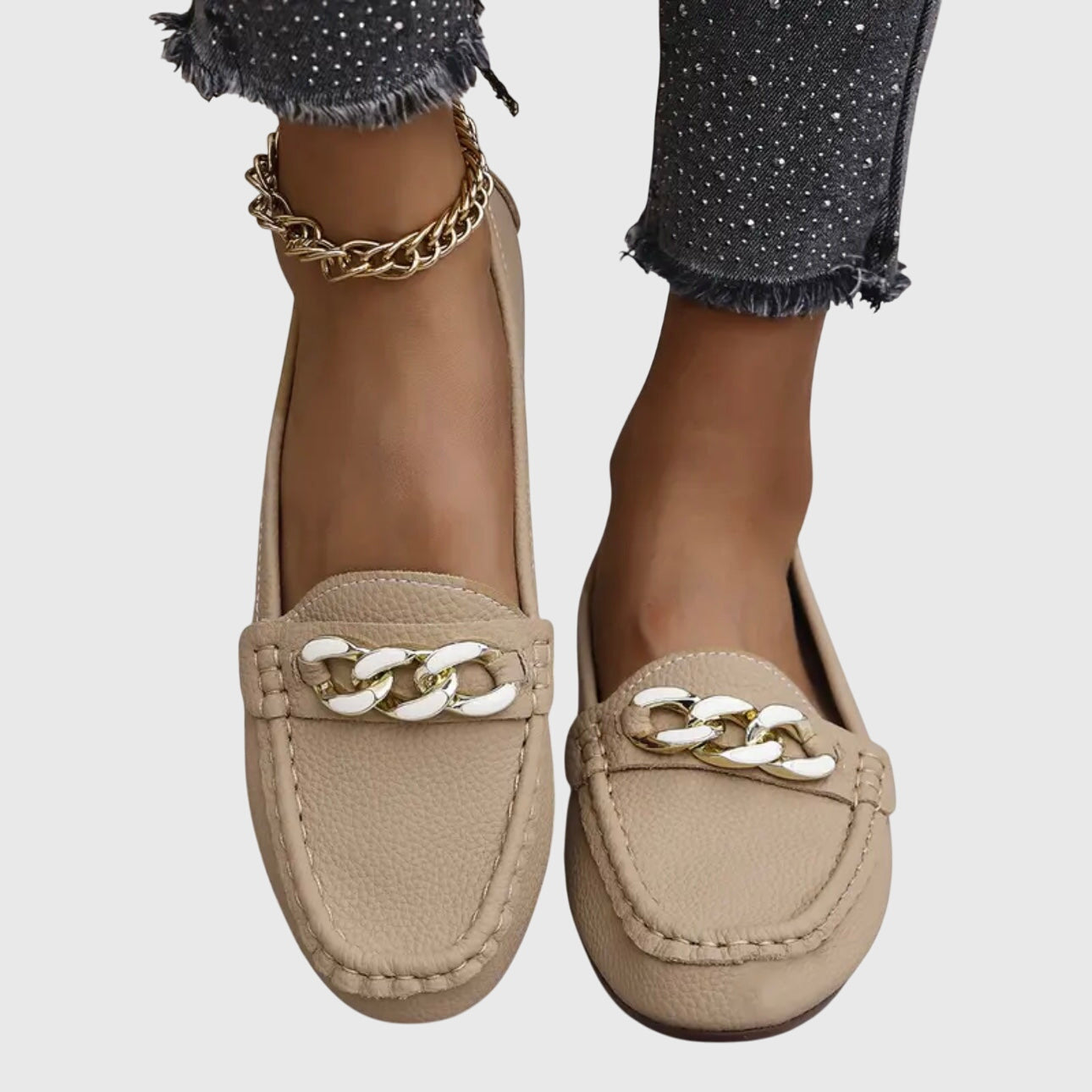 Melissa Collection | Black Loafers for Women with Cushioned Insole | Stylish Comfort for All-Day Wear