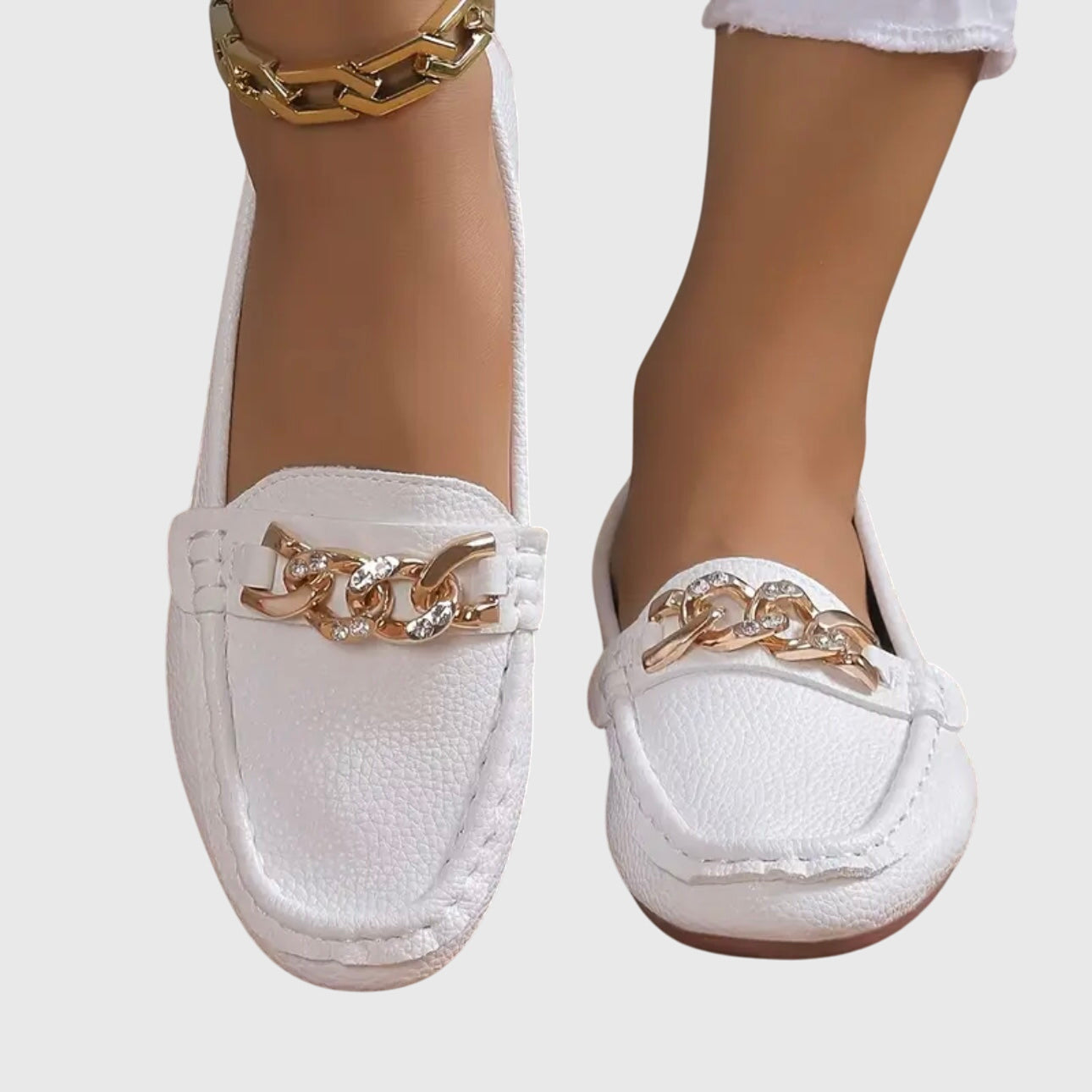 Melissa Collection | Black Loafers for Women with Cushioned Insole | Stylish Comfort for All-Day Wear