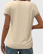 Miles Collection | Women's V Neck T Shirt with Lightweight Fabric | Flattering Fit for All-Day Comfort