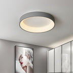 Minimalist Flush Mount Ceiling Light with Adjustable Brightness | Modern LED Design for Cozy Ambiance