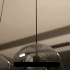 Minimalist Glass Pendant Light with Dimmable Feature | Elegant Kitchen Pendant Lighting for Modern Spaces