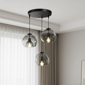 Minimalist Glass Pendant Light with Dimmable Feature | Elegant Kitchen Pendant Lighting for Modern Spaces