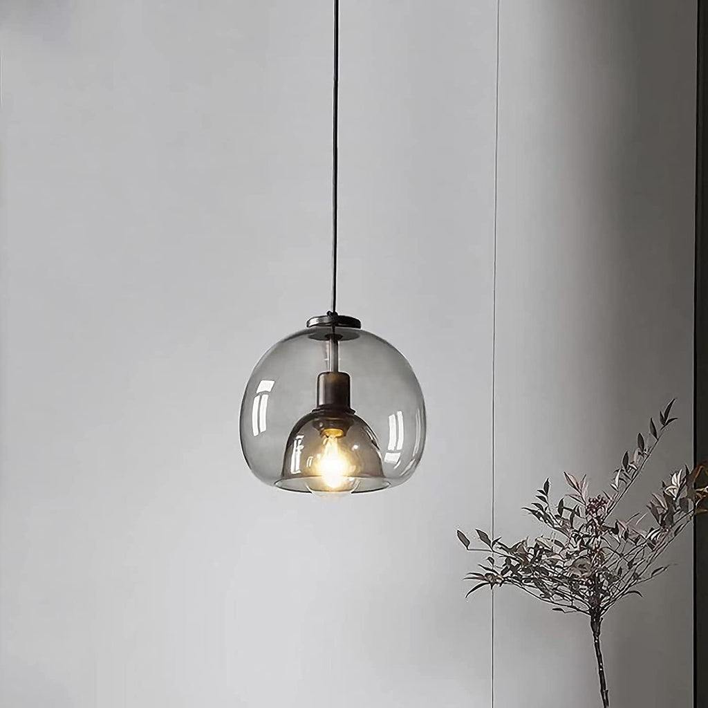 Minimalist Glass Pendant Light with Dimmable Feature | Elegant Kitchen Pendant Lighting for Modern Spaces