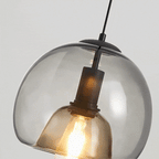 Minimalist Glass Pendant Light with Dimmable Feature | Elegant Kitchen Pendant Lighting for Modern Spaces