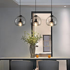 Minimalist Glass Pendant Light with Dimmable Feature | Elegant Kitchen Pendant Lighting for Modern Spaces
