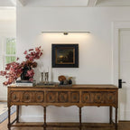 Minimalist Wall Sconces | Integrated LED Lighting with Elegant Gold Accents | Durable Aluminum Design for Modern Interiors