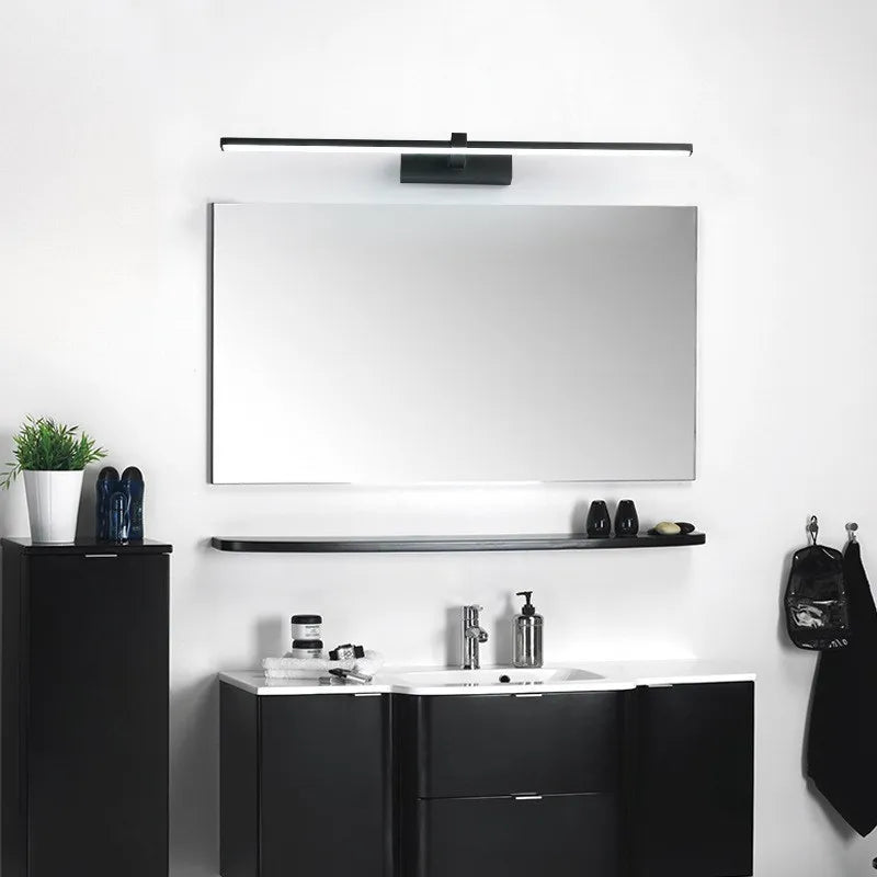 Modern Acrylic Wall Lamp | Adjustable LED Lighting & Waterproof Design for Bathroom Sconces