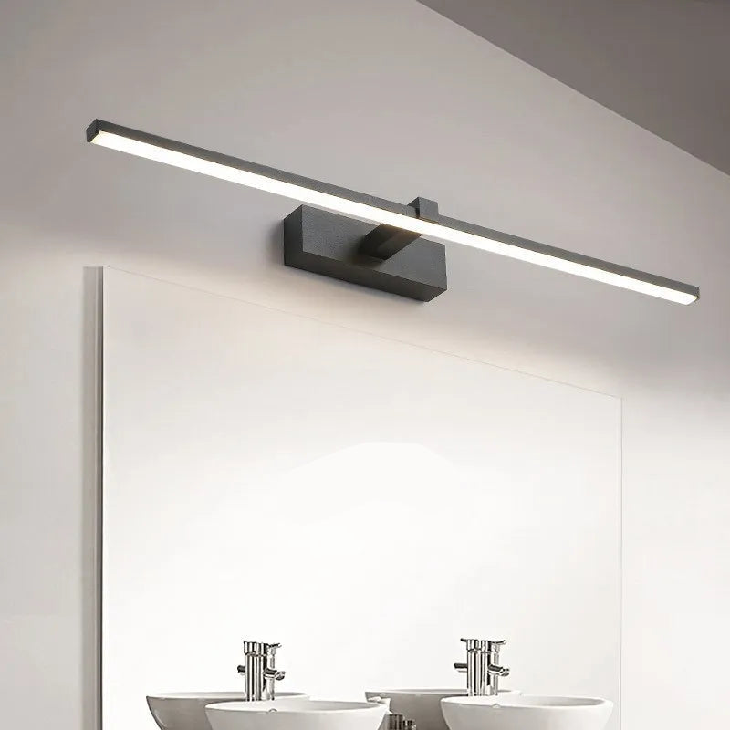 Modern Acrylic Wall Lamp | Adjustable LED Lighting & Waterproof Design for Bathroom Sconces