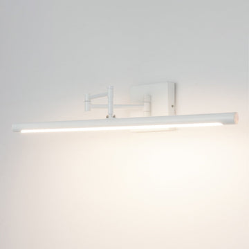 Modern Adjustable LED Vanity Light with Matte Black Finish for Bathroom Lighting