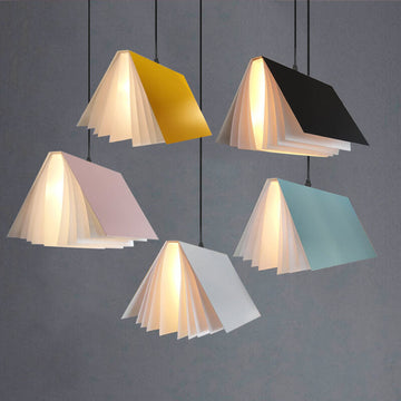 Modern Black Pendant Light with Adjustable Chain | Unique PVC Design for Living Room and Bedroom