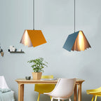Modern Black Pendant Light with Adjustable Chain | Unique PVC Design for Living Room and Bedroom