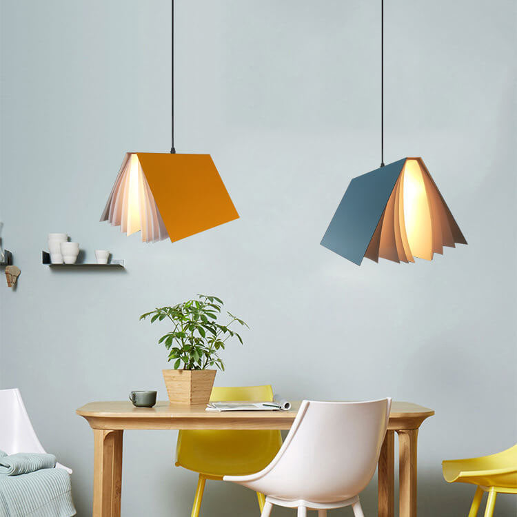 Modern Black Pendant Light with Adjustable Chain | Unique PVC Design for Living Room and Bedroom