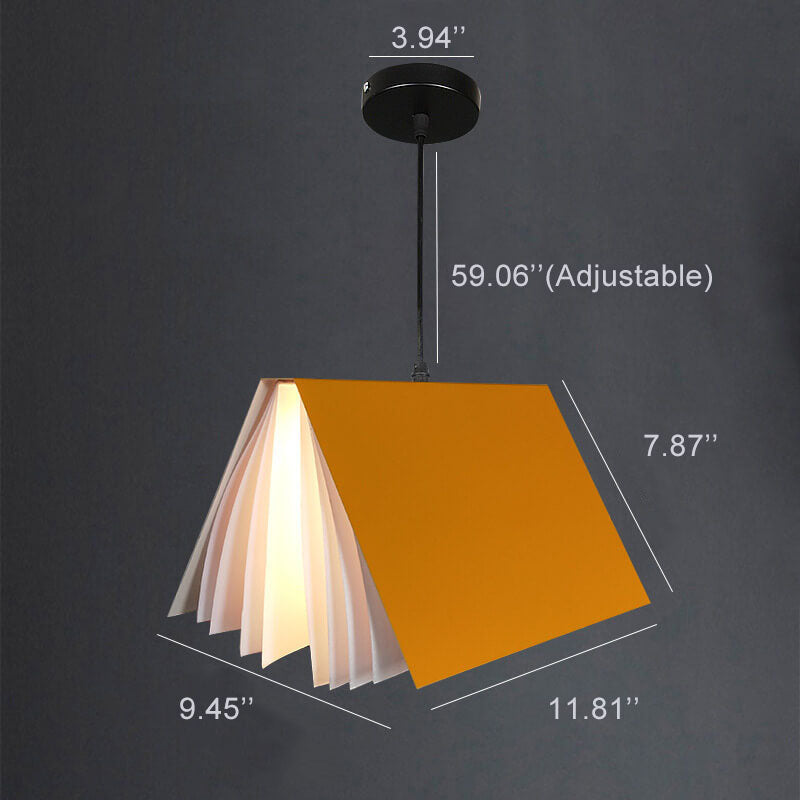 Modern Black Pendant Light with Adjustable Chain | Unique PVC Design for Living Room and Bedroom