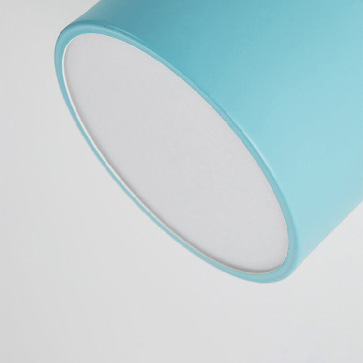 Modern Flush Mount Ceiling Light | Scandinavian Design with Color Changing LED | Versatile Lighting for Hallway and Living Room